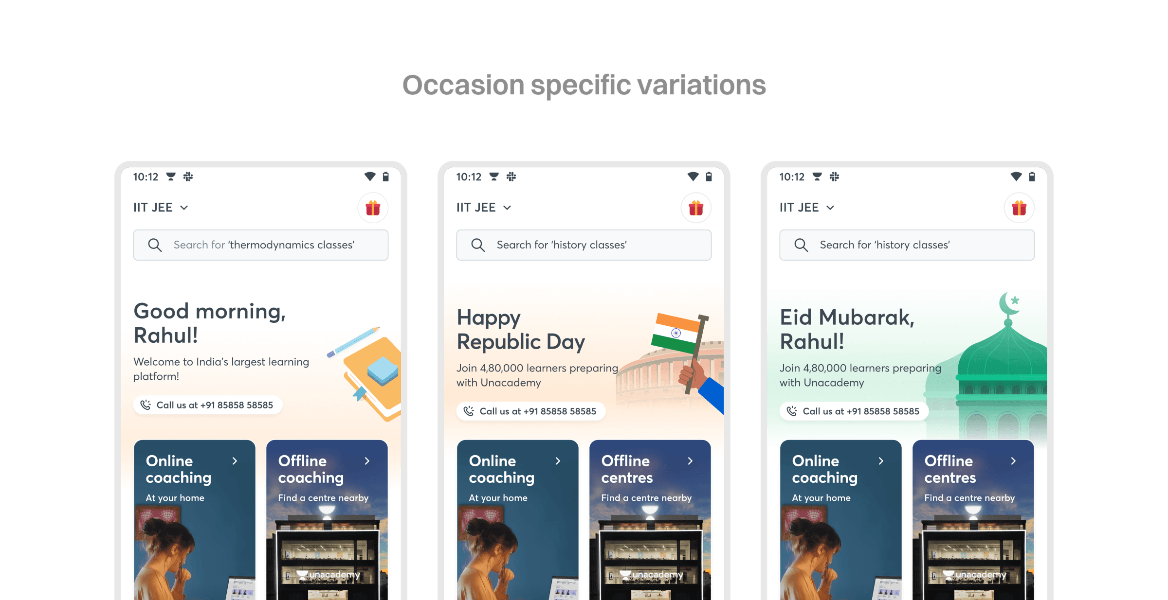 Annotated query card — better image, improved copy, and new WhatsApp CTA