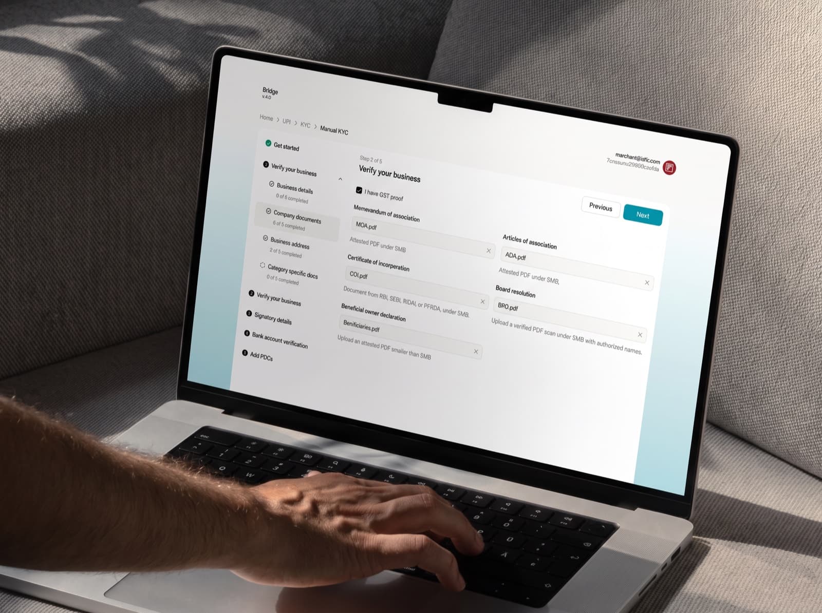 Enabling faster onboarding on Bridge by cutting KYC turnaround by 85%